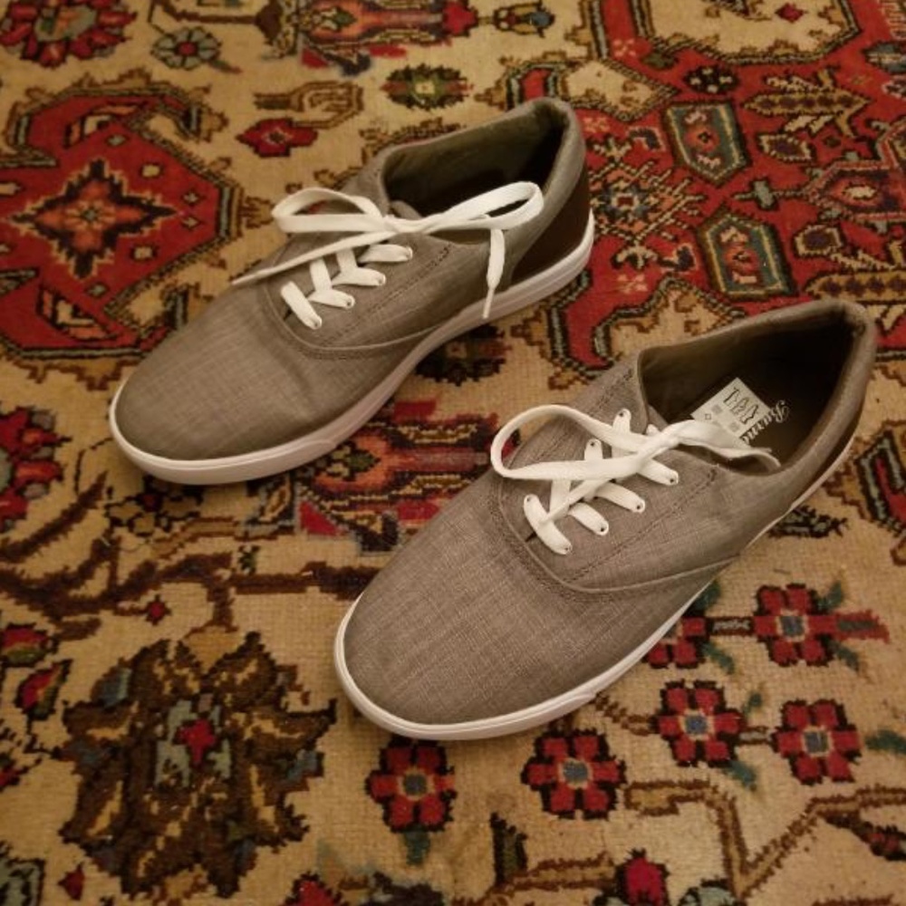 Burnetie Gray Sneakers Size 10 Men's